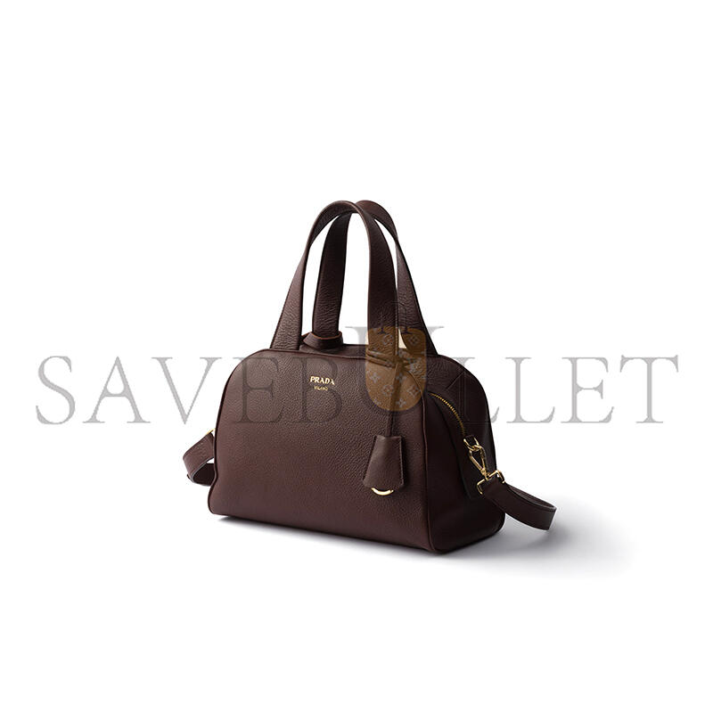 PRADA MEDIUM LEATHER TOP-HANDLE BAG 1BB149 (28*20*13cm) PRADA MEDIUM LEATHER TOP-HANDLE BAG 1BB149 (28*20*13cm)